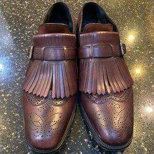 Bally "Wine" Calf Loafer